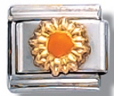 Sun Italian Charm Link