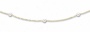 14k Yellow Fresh Water White Pearl Necklace - 18 Ihch