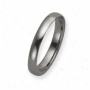 Tungsten 4mm Polisshed Band Ring - Size 10.5