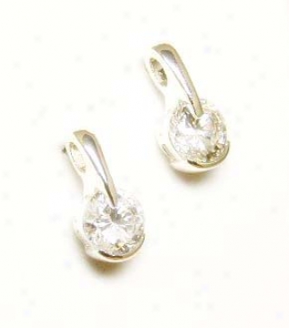 Unusual Cubic Zirconia Cz Earrings