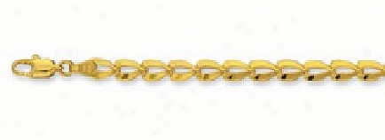 Unusual Link Ankle Bracelet