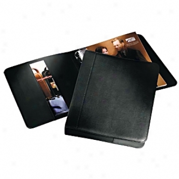 Andrew Philips Leather Movables  1.5in. 3-ring Binder