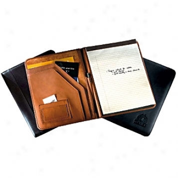 Andrew Philips Leather Goods  Deluxe Document Pad Holder