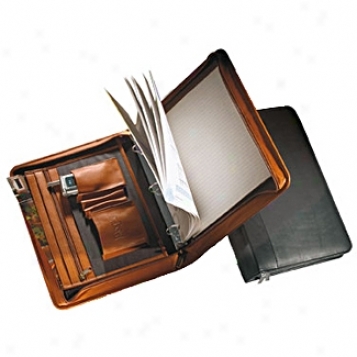 Andrew Philips Leather Goods  Vaqueta 1in. 3-ring Binder