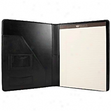 Bosca Leather Wallet / Accessories Legal Pad Portfolio