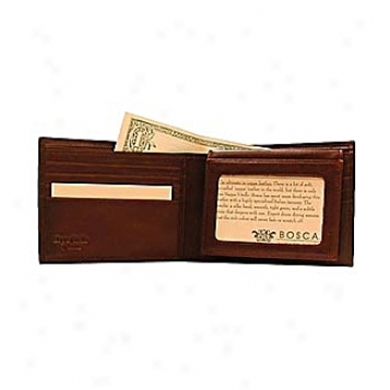 Bosca Leather Wallets / Accessories Nappa Vittello Id Passcase Wallet