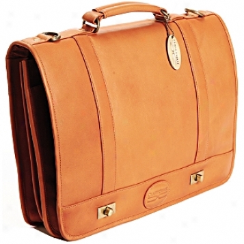 Claire Chase Forst Class Luggage Leather Messenget rBief