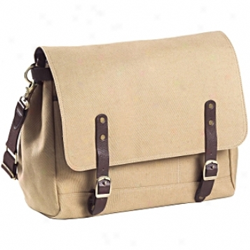 Clava Leather Bags Canvas/leather Messenger Bag