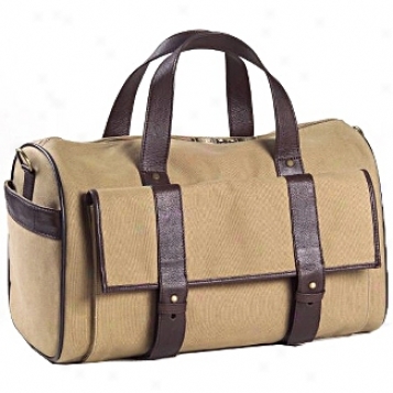 Clava Leather Bags Canvas/leather Pocket Duffel