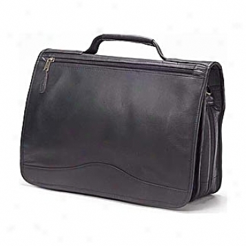 Clava Leather Bags Expandable Briefcase