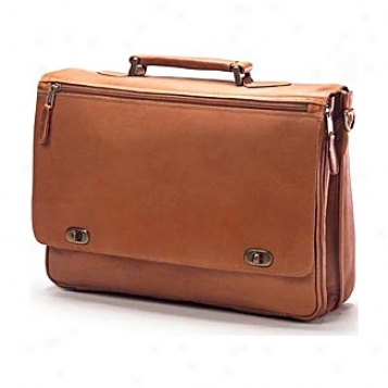 Clava Leather Bags Turnlock Brief