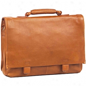 Clava Leather Bags Tuscan Flap Briefcase