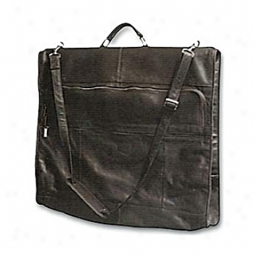 David King Leather Luggage 42in. Garment Bag