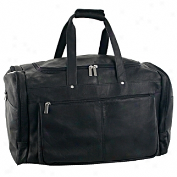 David King Leather Luggage Carry On Duffel