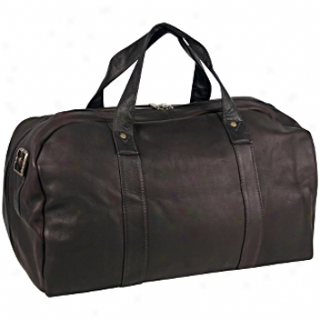 David King Leather Luggage Polo Duffel Bag