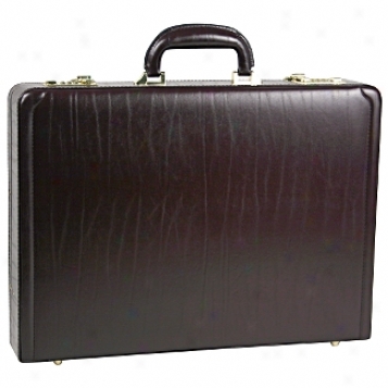 Goodhope Business Briefcase Collection 3.5in. Leather Attache