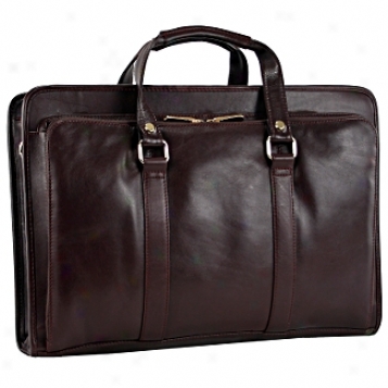 Goodhope Business Briefcase Collection Leather Top Zip Brief