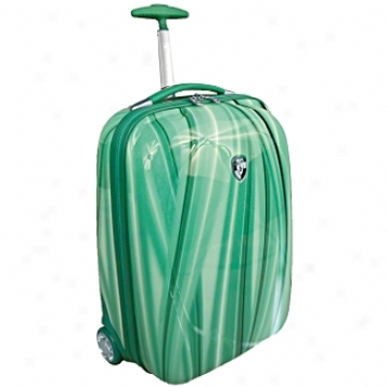 Heys Usa Lightweight Baggage And Business Cases Xcase Exotic Green Flow 20in. Wheeled Carry On