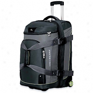 High Sierra At3 Sierra-lit e26in. Expandable Wheeled Drop-bottom Duffrite