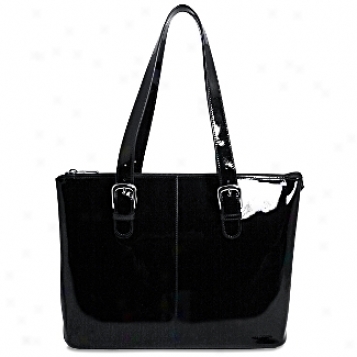 Jack Georges The Patent Collection Madison Laptop Tote