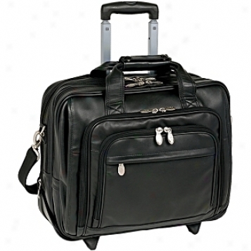 Mcklein Usa I Series Leather Detachable Wheeled Laptop Case