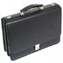 Mcklein Usa I Series Leather Double Compartment Briefcase