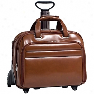 Mcklein Usa R Series Fly-through Checkpoint-friendly 17in. Detachable-wheeled Laptop Case