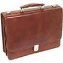 Mcklein Usa V Series Leather Double Compartment Briefcase