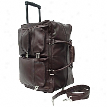 Piel Leather  Goods     21in. Soft Carry-on Wheeler