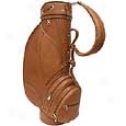 Piel Leathed  Goods     Deluxe 9in. Leather Golf Bag