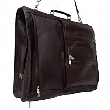 Piel Leather  Goods     Executive Expandable Garment Sack