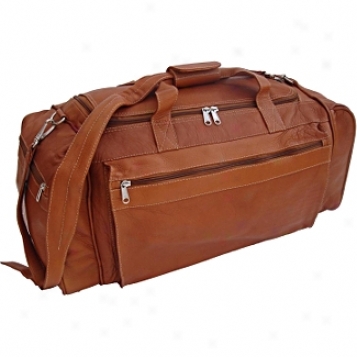 Piel Leather  Goods     Large Duffel Bag