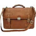 Piel Leather  Goods     Xxl Flap-over Computer Portfolio