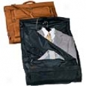 Royce Leather  Carry On All Leather Suiter