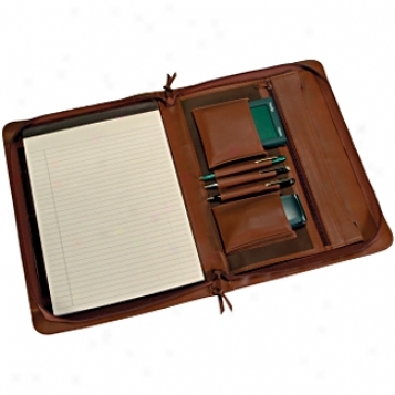 Royce Leatheer  Executive Zip Around Padfolio