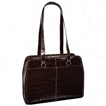 Siamod Monterosso Fegina Leather Ladies' Laptop Tote