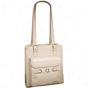 Siamod Monterosso Genova Leahter Vertical Ladies' Laptop Tote