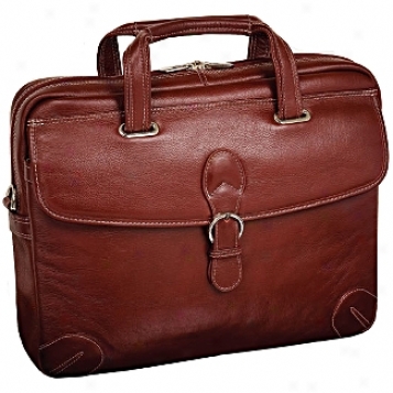 Siamod Vernazza Como Leather Medoum Laptop Brief