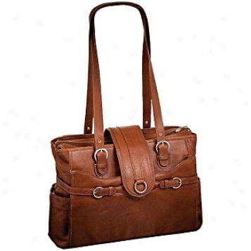 Siamod Vernazza Fratti Leather Laptop Tote