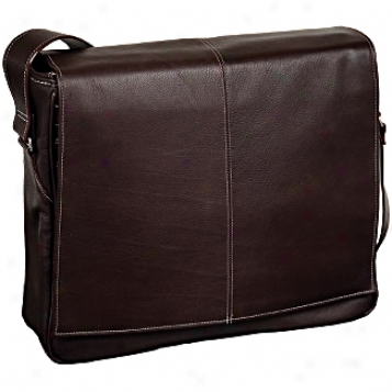 Siamod Vernazza San Francesco Leather Messenger Bag