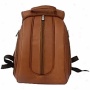 Piel Leather  Goods     Moon Shaped Backpack