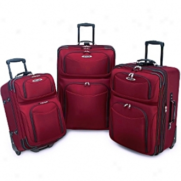 Travelers Choice Discount Luggage And Setd El Dorado 3-piece Set