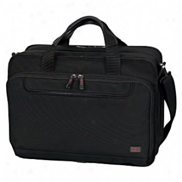 Victorinox Swiss Army Architecture 2.0  Parliament Expandable Brief With Removable Laptop Sleeve