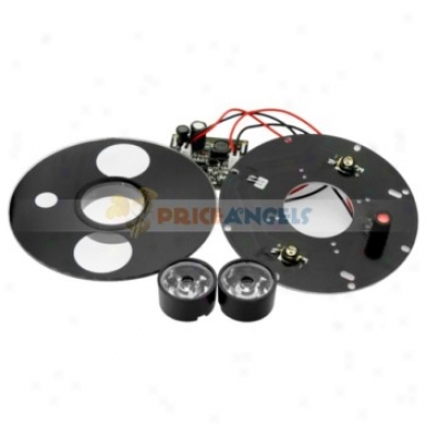 110mm 2-led Security Camera Ir Infrared Illuminator Board Plate With 30 Degree Lens