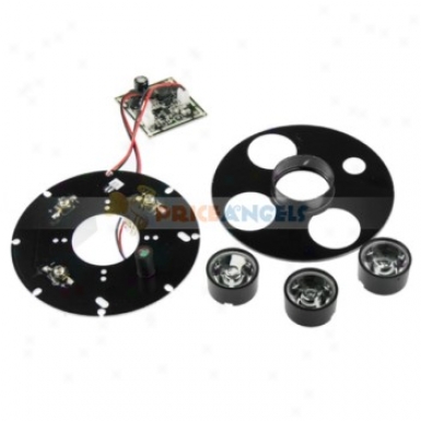 110mm Security Camera Ir Infrared Illuminator Board Plate With 30 Literary Lens