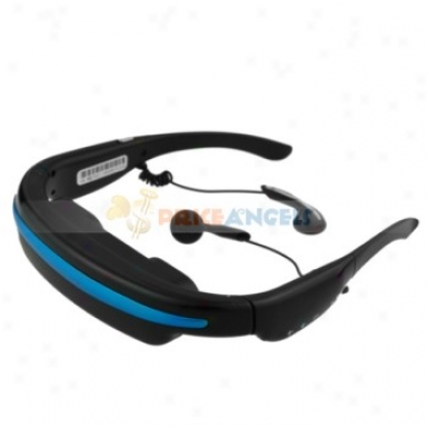 2gb 50-inch Virtual Digital Video Glasses Eyewear Mobile Theater With Stereo Earphone