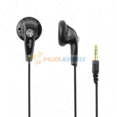 3.5mm Plug Stereo Handsfree Earphone Headset For Cell Phone/mp3/computer(black)
