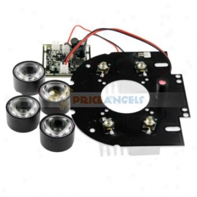 4-led Security Camera Ir Infrared Illuminator Board Plate With 45 Degree Lens