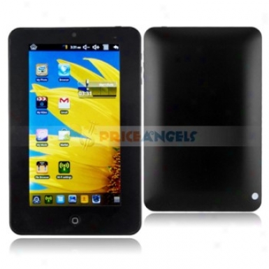 4g Android Order Via 8650 800mhz 7-inch Touch Scrsen Tablet Pc Laptop With Camera Wifi(black)