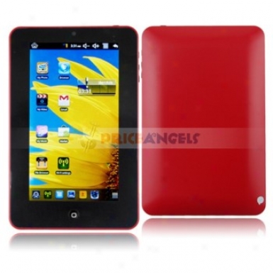 4g Android System Via 8650 800mhz 7-inch Touch Screen Tablet Pc Laptop With Camera Wifi(red)